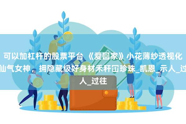 可以加杠杆的股票平台 《爱回家》小花薄纱透视化身仙气女神，拥隐藏级好身材禾秆冚珍珠_凯恩_示人_过往