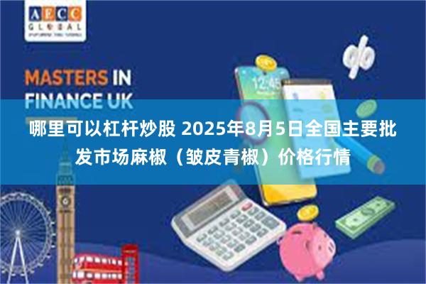 哪里可以杠杆炒股 2025年8月5日全国主要批发市场麻椒（皱皮青椒）价格行情