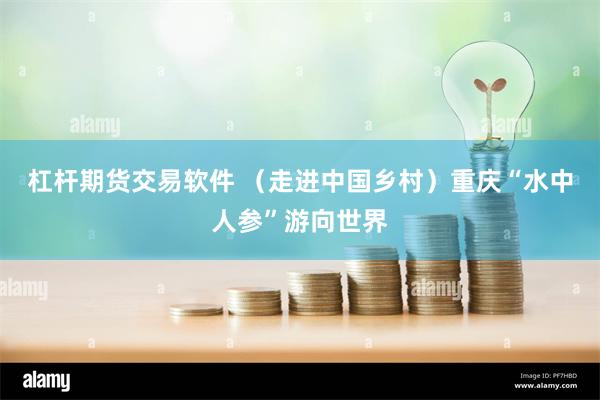 杠杆期货交易软件 （走进中国乡村）重庆“水中人参”游向世界